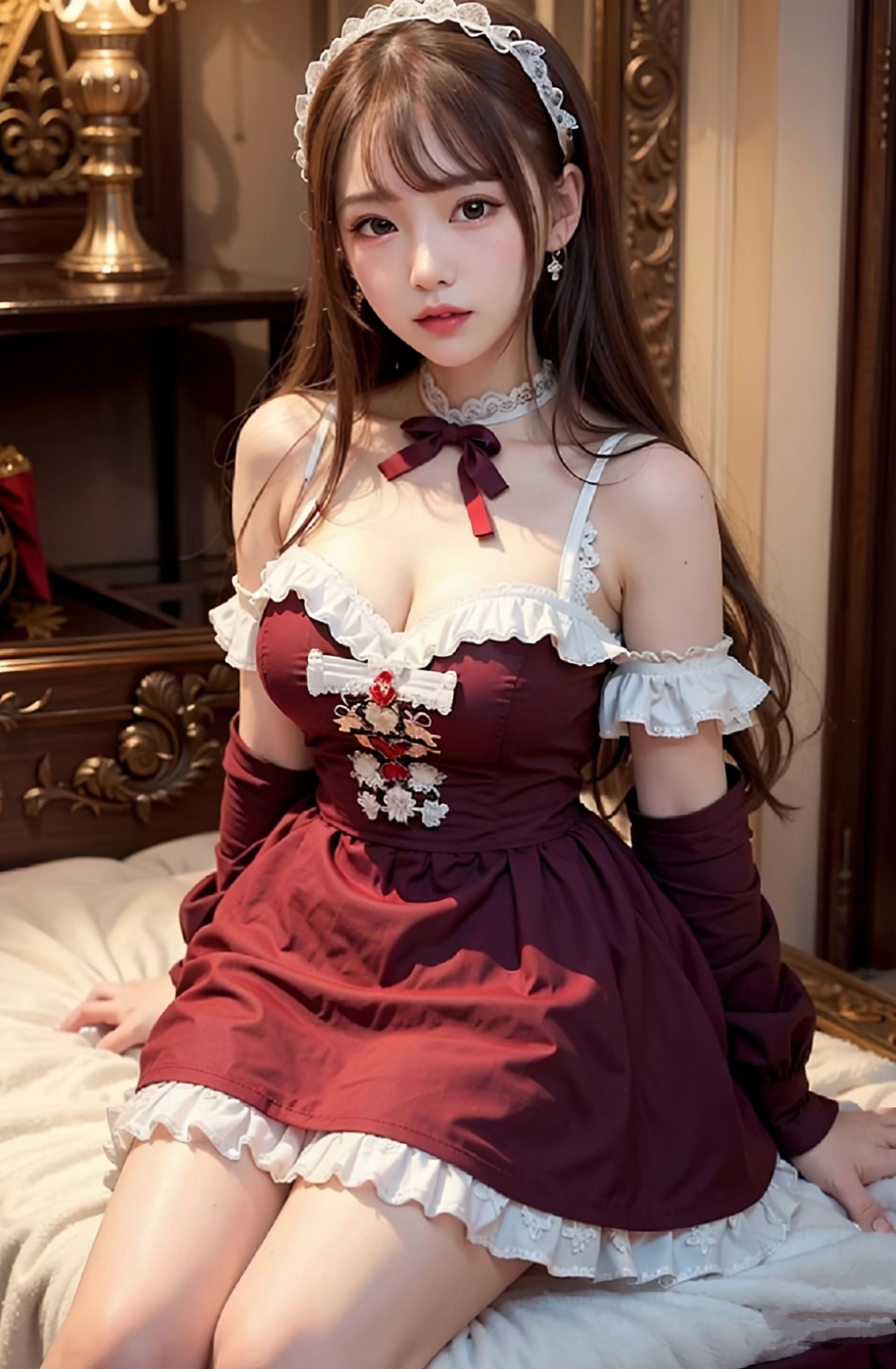 【AI绘画】洛丽塔美少女壁纸分享