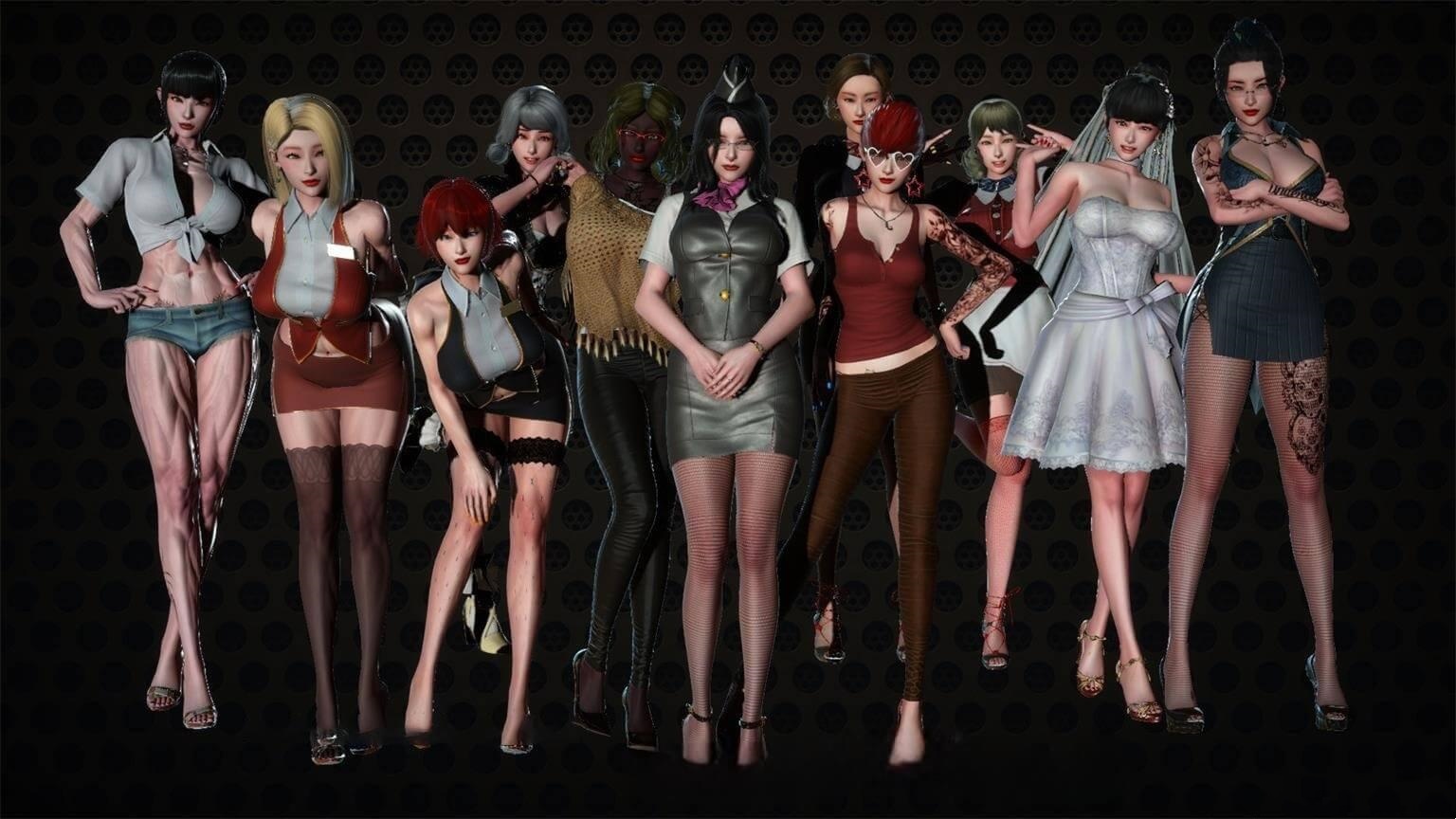 【绅士游戏】(甜心选择2)HoneySelect 4K整合 V25至尊整合版挑选甜心i社旧作珍贵MOD优化插件+164GB