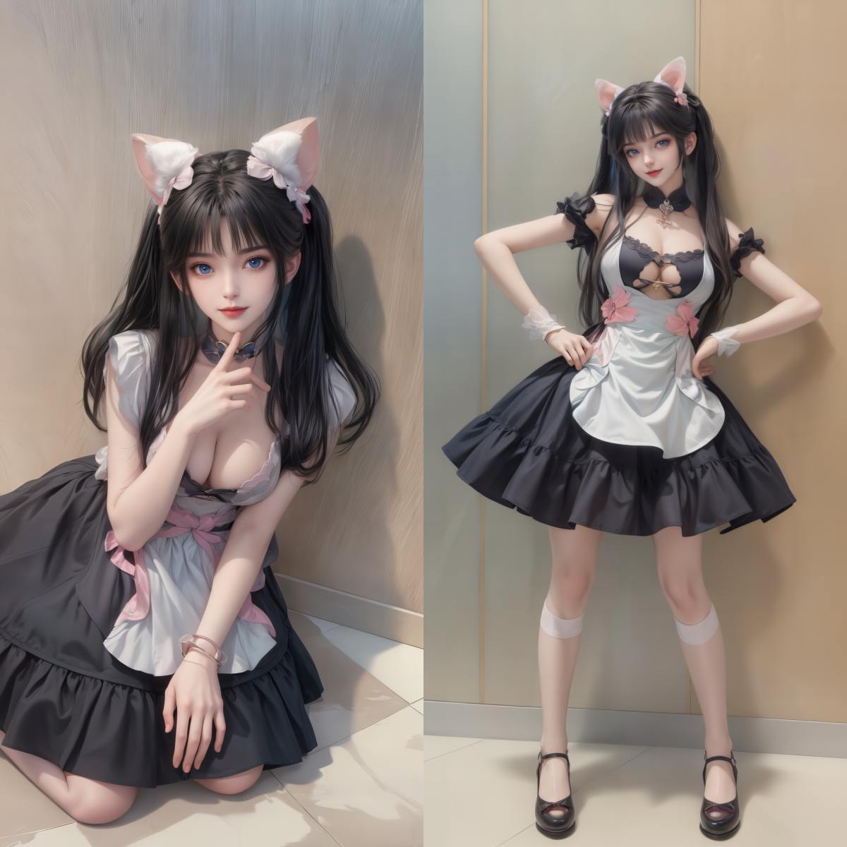 【AI国漫】诛仙-碧瑶荤素搭配[73P+580MB]