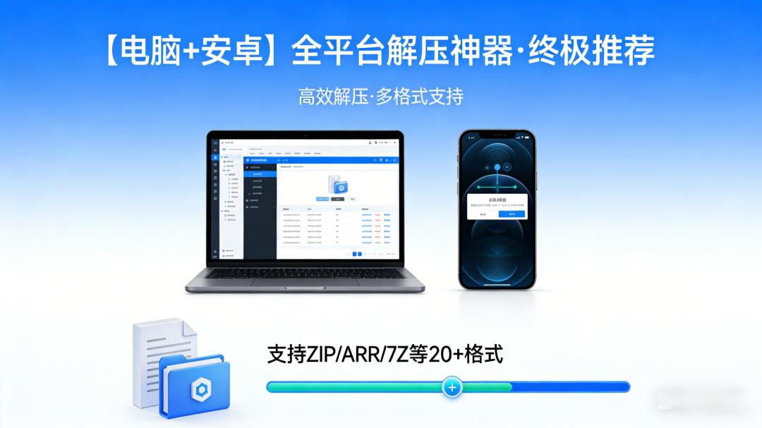 【电脑v安卓】解压神器推荐
